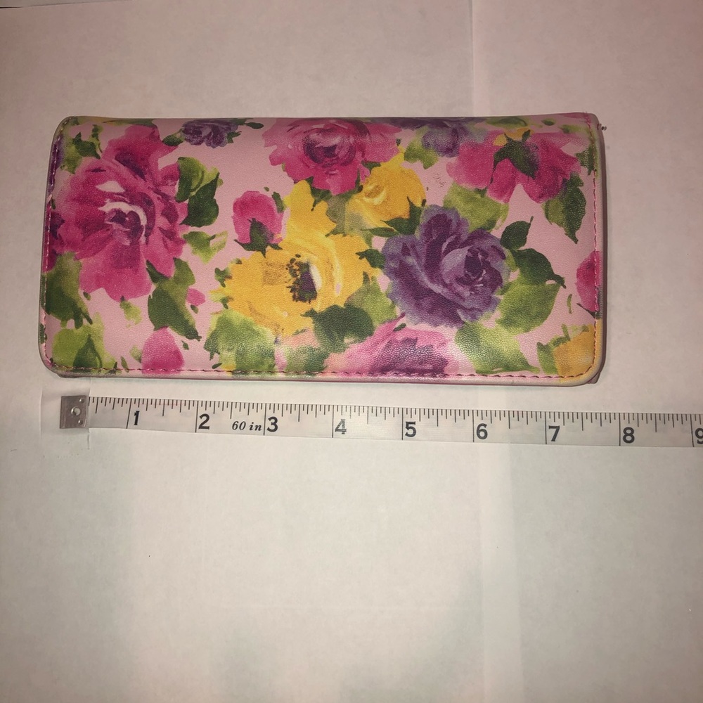 Floral wallet